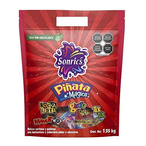Dulce Surtido Sonrics Piñata Magica 1.55kg