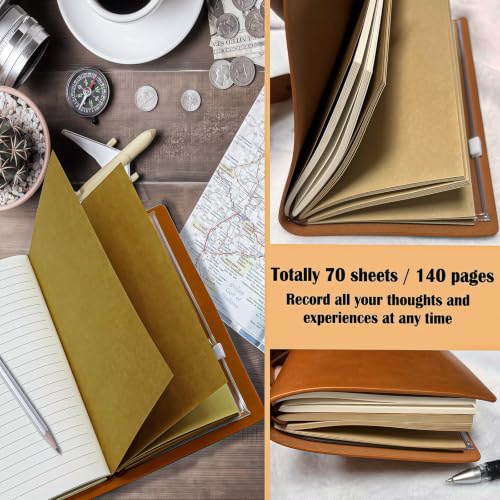 Notebook en cuir ZVMIS carnet de notes rétro bloc-notes cadeau - 2