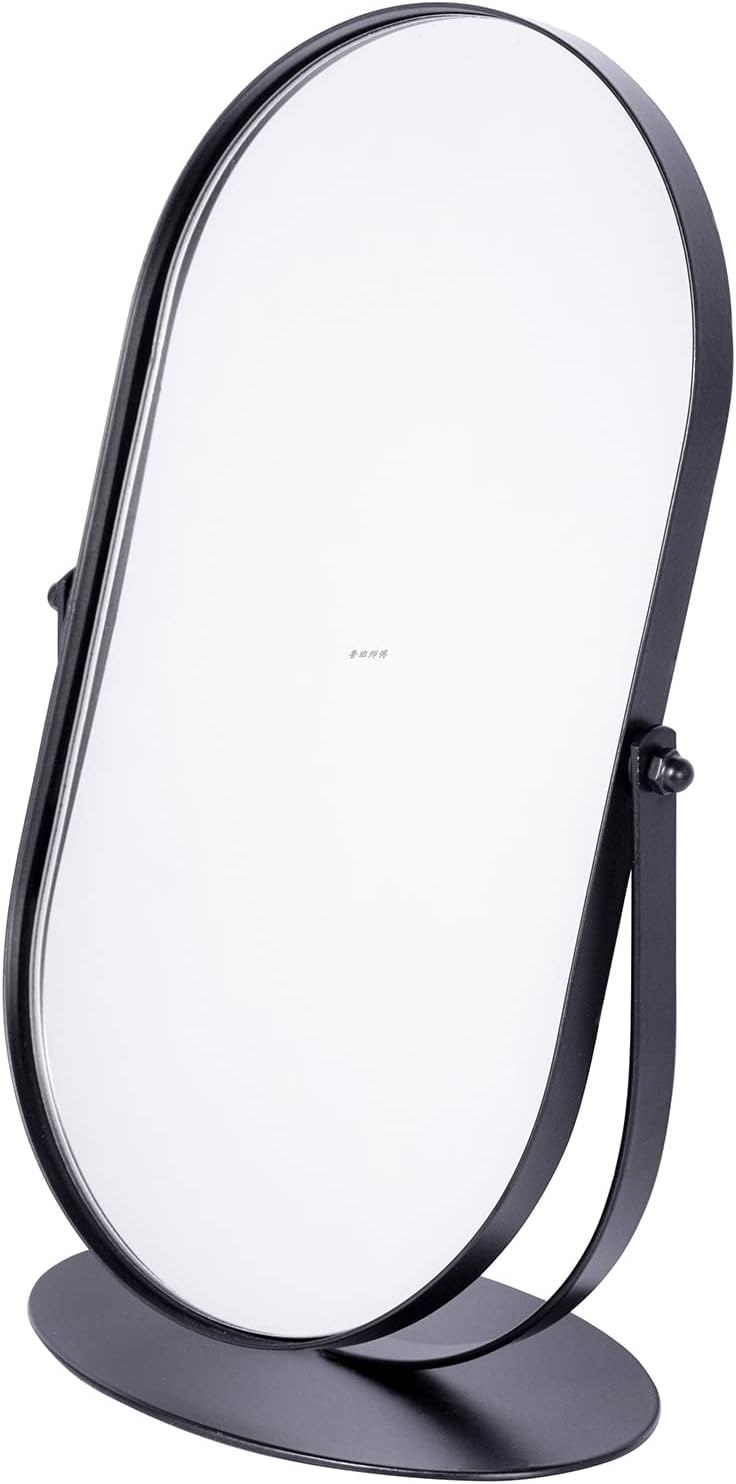 HIFASI Tabletop Makeup Mirror, 360 Swivel Cosmetic Mirror For Table