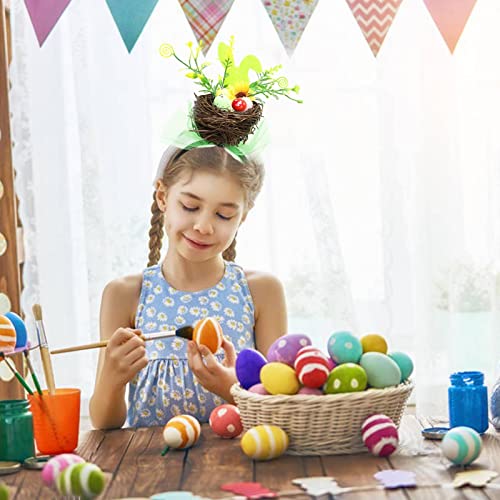 Paashaas Hoofdband | Paashaas Hoofddeksels | Paaskonijn hoofddeksel, paasei hoofdbanden, vogelnest hoofdband… - Image 8