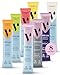Electrolytes Powder - Hydration Sachets Packed with Vitamins - Zero Sugar Rehydration Sachet with No Artificial Sweeteners & Preservatives by ViDrate - Mixed Berry Variety Pack, 8 Electrolytes Sachets