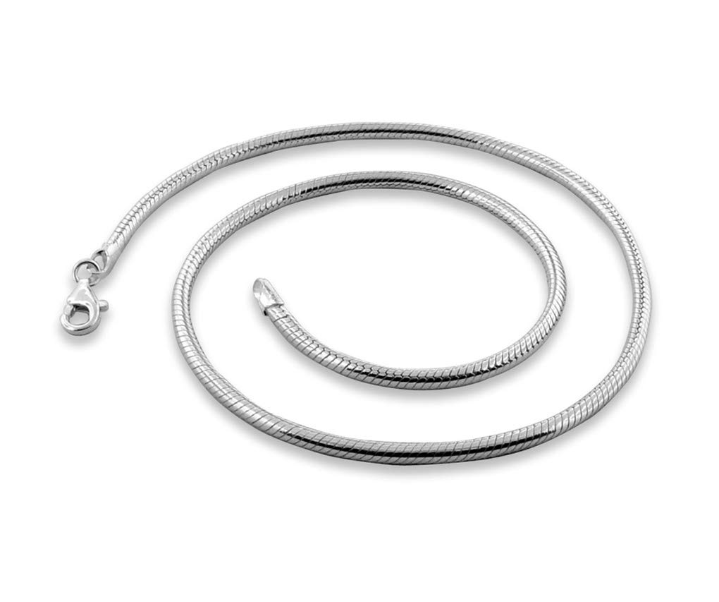 Treasure Bay Catenina a maglia barbazzale in argento massiccio
