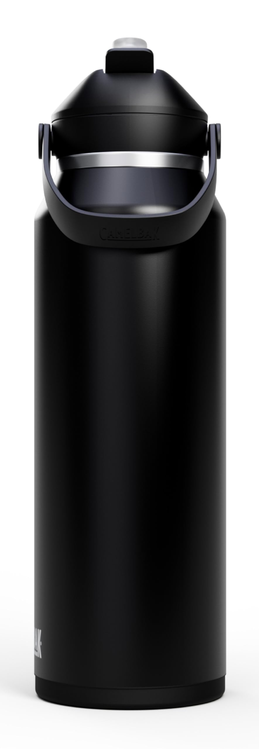 Camelbak - Bouteille isotherme Thrive Flip Straw, acier inoxydable, Bouteille, Noir, 1.2 L