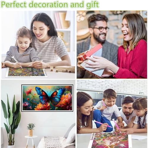 Diamond Painting Grand Format 90x180cm Papillon 5D Kit Complet - 4