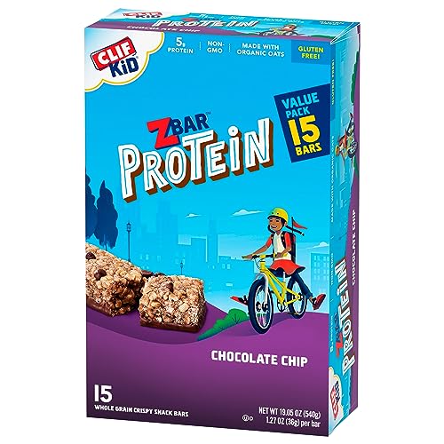 Clif Kid Zbar B07QWJYM91 Protein - Chocolate Chip - Crispy Whole Grain Snack Bars thumb #11