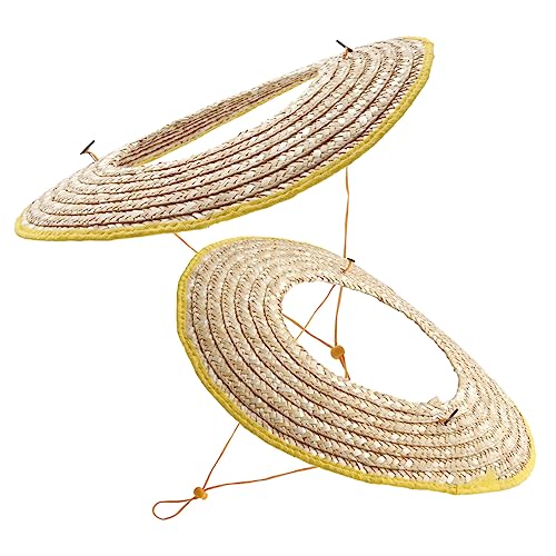 Casquette pour casque de chantier NUOBESTY visière paille anti-UV x4