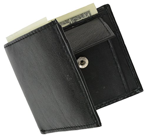 Marshal Kid's Leather Bifold Wallet with Coin Pouch and Card Slots3