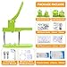 MK.Bear Button Maker Machine - Multiple Sizes 1.25in+2.25in, Kit for DIY Gifts, Button Press Machine with Free 200PCS 32-58mm Supplies & 2 Circle Cutter