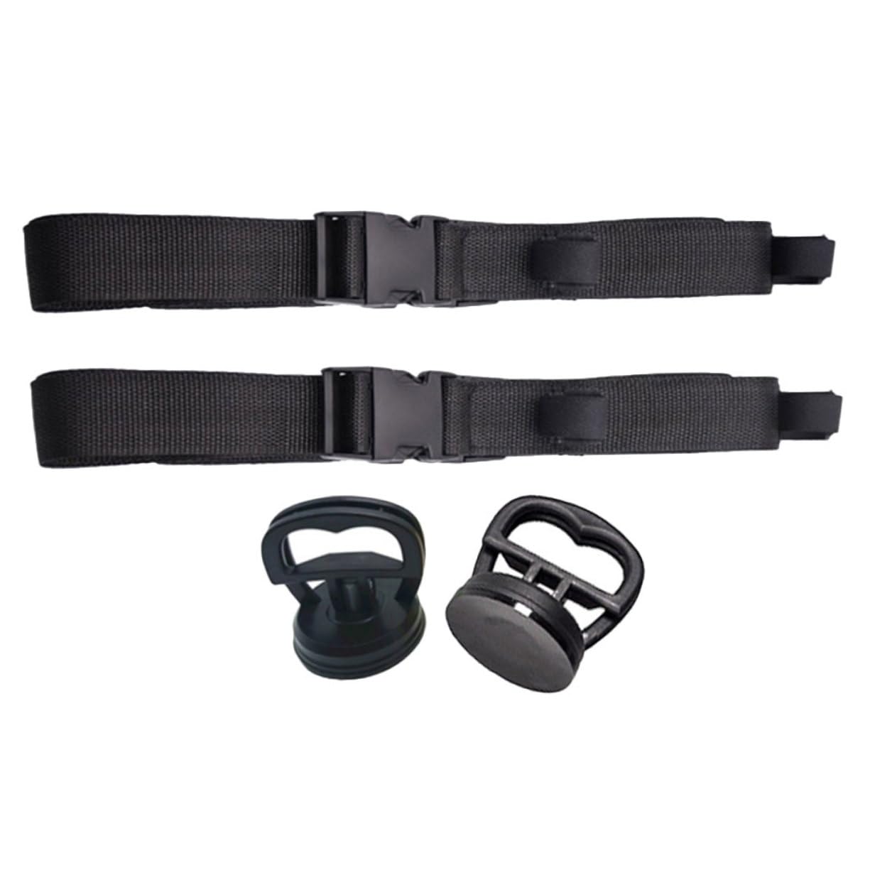 Parliky Fishing Rod Rack for Vehicle Car Fishing Rod Organizer Secure Strap for Outdoors