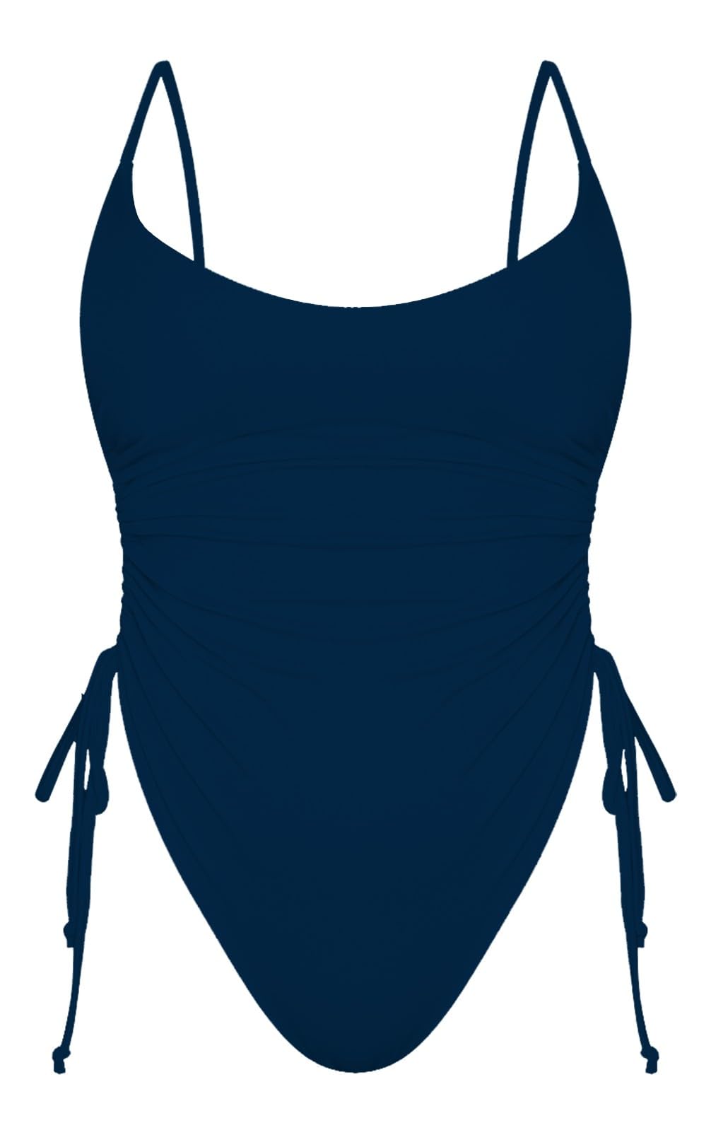 KRLAGAPAS Women's Sexy One Piece Bathing Suit Tummy Control Swimsuit