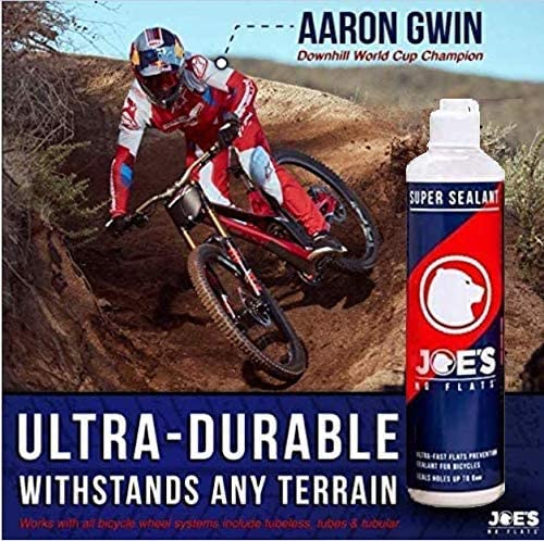 Joe's No-Flats Super Sealant 1L: Sigillante Lattice Per Pneumatici Bici | Anti-foratura Rapido