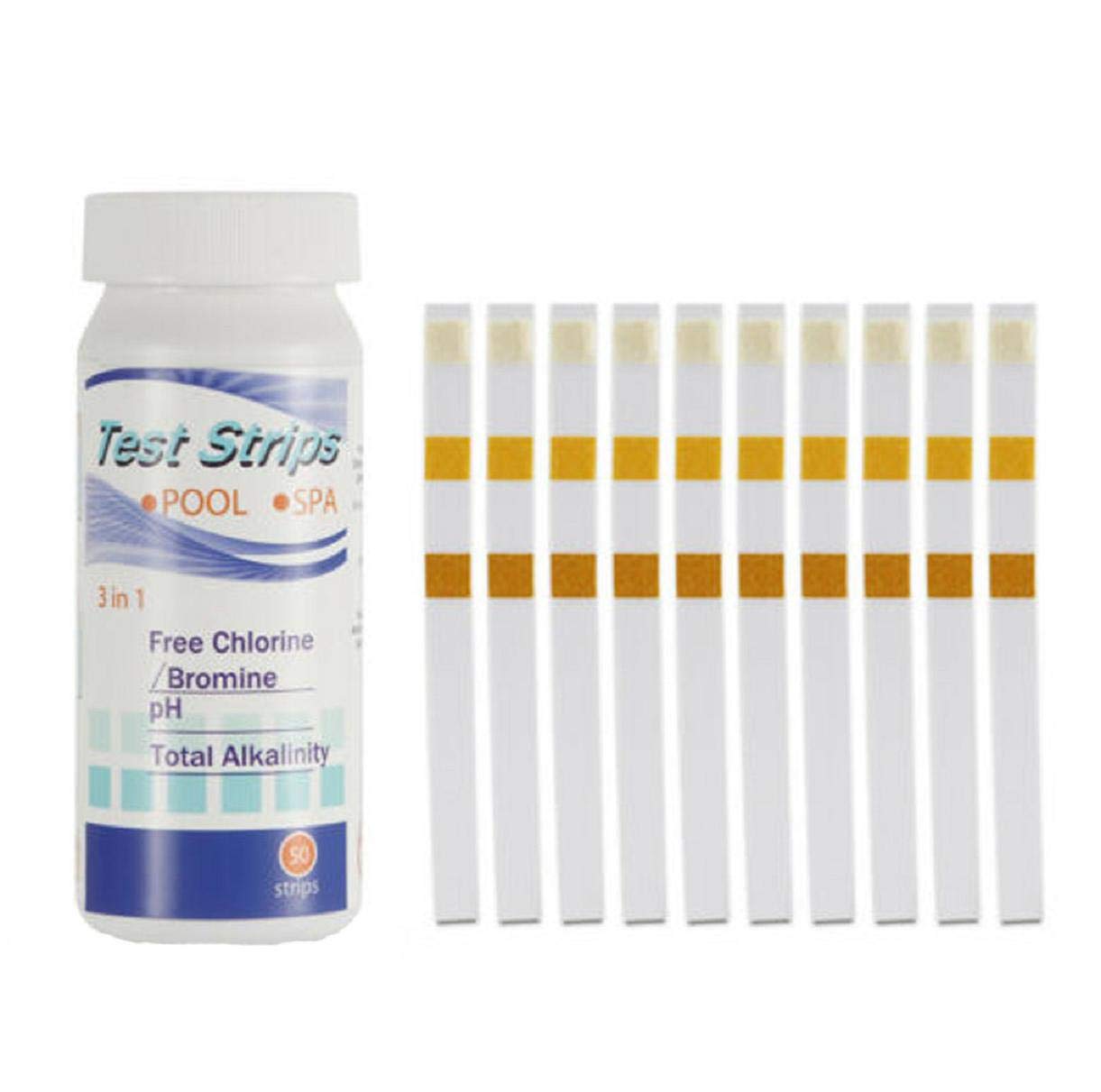 Buy Boddenly Pool & Spa 6Way Water Test Strips, Easy Reading Test