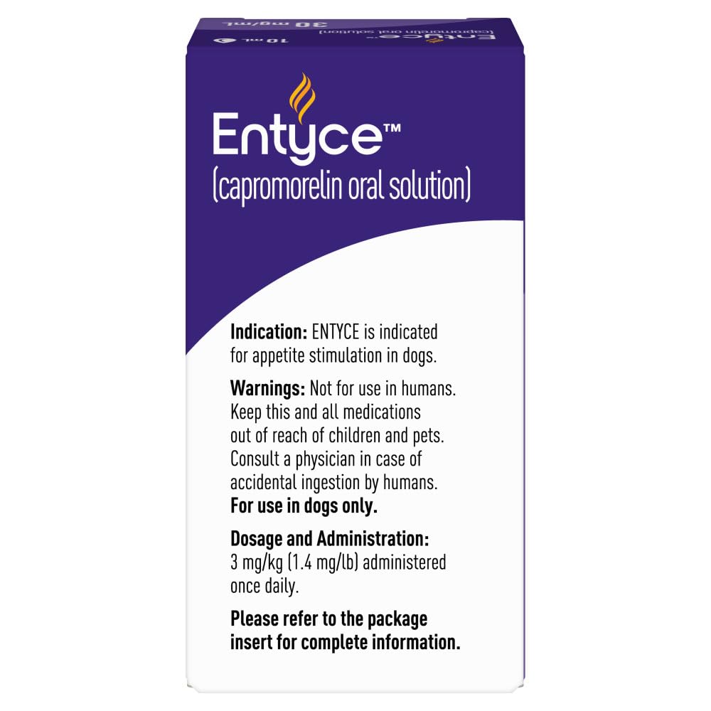 Entyce 食欲刺激剤 30 mL 2本セット Entyce 30mg/ml Solution for Dogs - Walmart.com