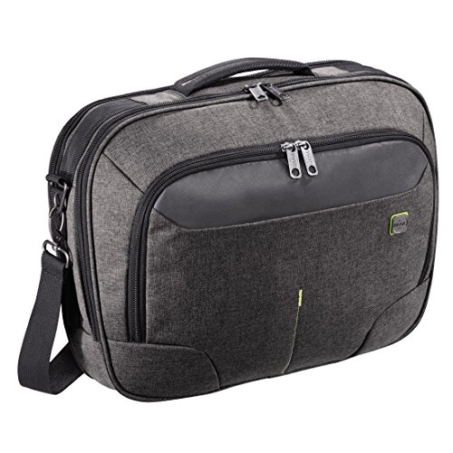 Preisvergleich Produktbild HAMA Business-Tasche sportiv Frankfurt Asphalt Grau