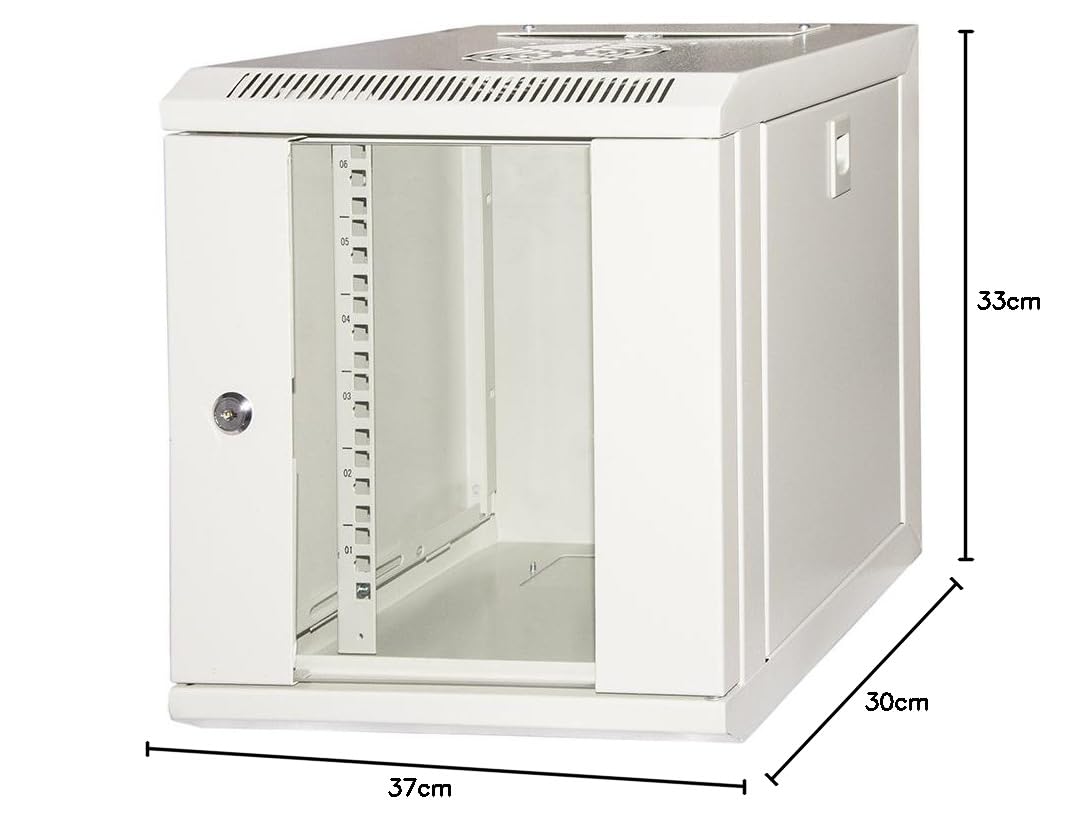 'Link lk106u Armoire Rack 10 6 unités en Acier Gris