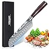 MDHAND-7-Santoku-Knife--Ultra-Sharp-Japanese-Chef-Knife-Forged-High-Carbon-German-Stainless-Steel-Chopping-Knife-with-Ergonomic-Pakkawood-Handle-Design-Gifts-for-Women-and-Men MDHAND 7" Santoku Knife - Ultra Sharp Japanese Chef Knife - Forged High Carbon German Stainless Steel Chopping Knife with Ergonomic Pakkawood Handle Design, Gifts for Women and Men