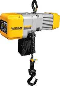 Talha Elétrica 1,0ton Elev3,0m 220v Vonder