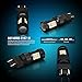 SiriusLED Extremely Bright Dual Brightness 2000 Lumens 3030 Chipset Projection LED Tail Brake Light Backup Reverse Light Turn Signal Light 3056 3156 3057 3157 Xenon White Pack of 2