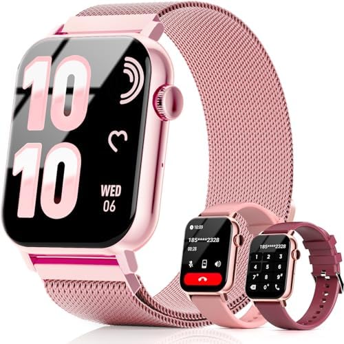 Smart Watches for Women, 1.83" HD Fitness Tracker (Answer/Make Ca...