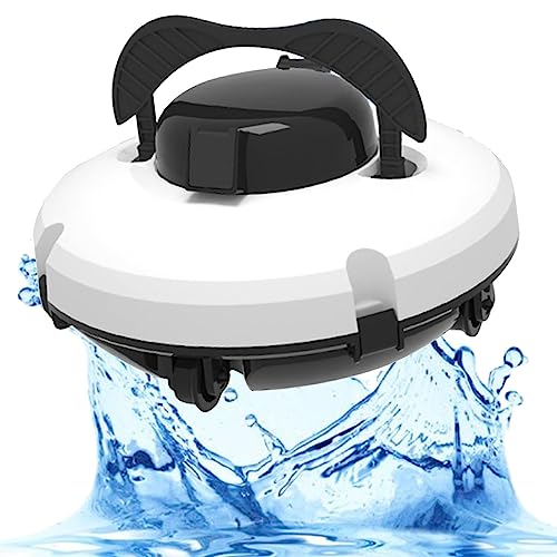 Robot limpiador de piscinas, dispositivo de succión automático recargable para limpieza subacuática, aspirador inteligente inalámbrico de piscina