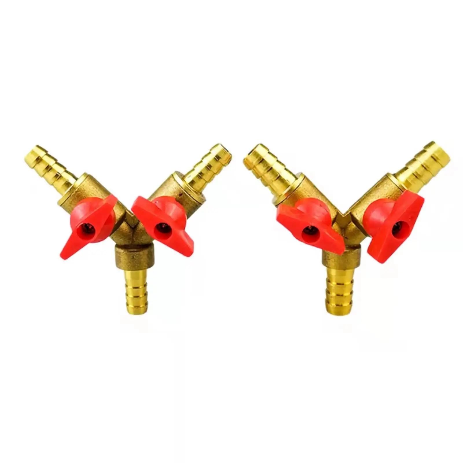 Raccord de tube ID 10mm type Y barbelé tuyau égal té laiton liquide