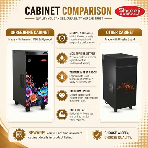 Image of ShreejiFine Smart Grain Plus Atta Chakki 2026 | SS 6-Blade Rotor | Lifetime Chamber Warranty | Micro Processor | Low Noise | Auto Grain Sensing | Multi Grain Chakki Machine for Home
