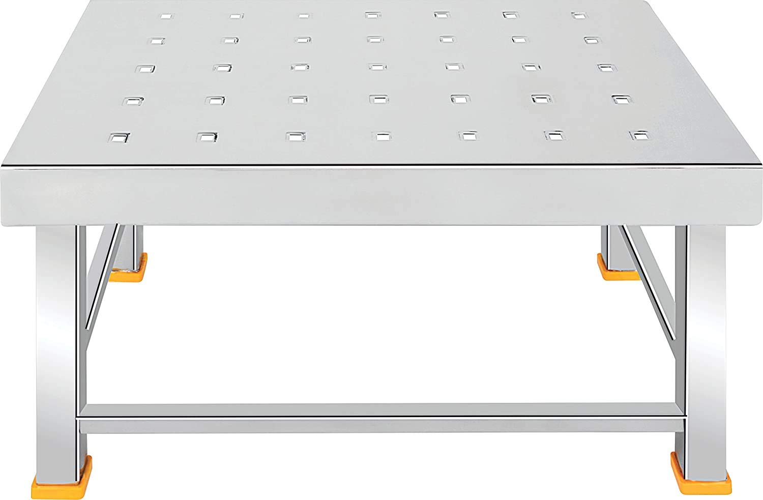 Kitchen Unlimited Stainless Steel Stool Multipurpose Use (Silver