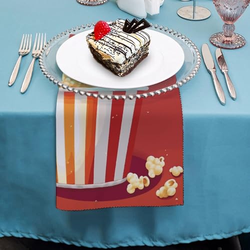 Servilletas de Tela Popcorn Cartoon Pack 4 miniatura 4