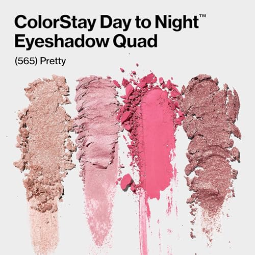Image of REVLON ColorStay Day to Night Eye Shadow Palette - Long-Lasting, Blendable Shades for All-Day Wear (Pretty)