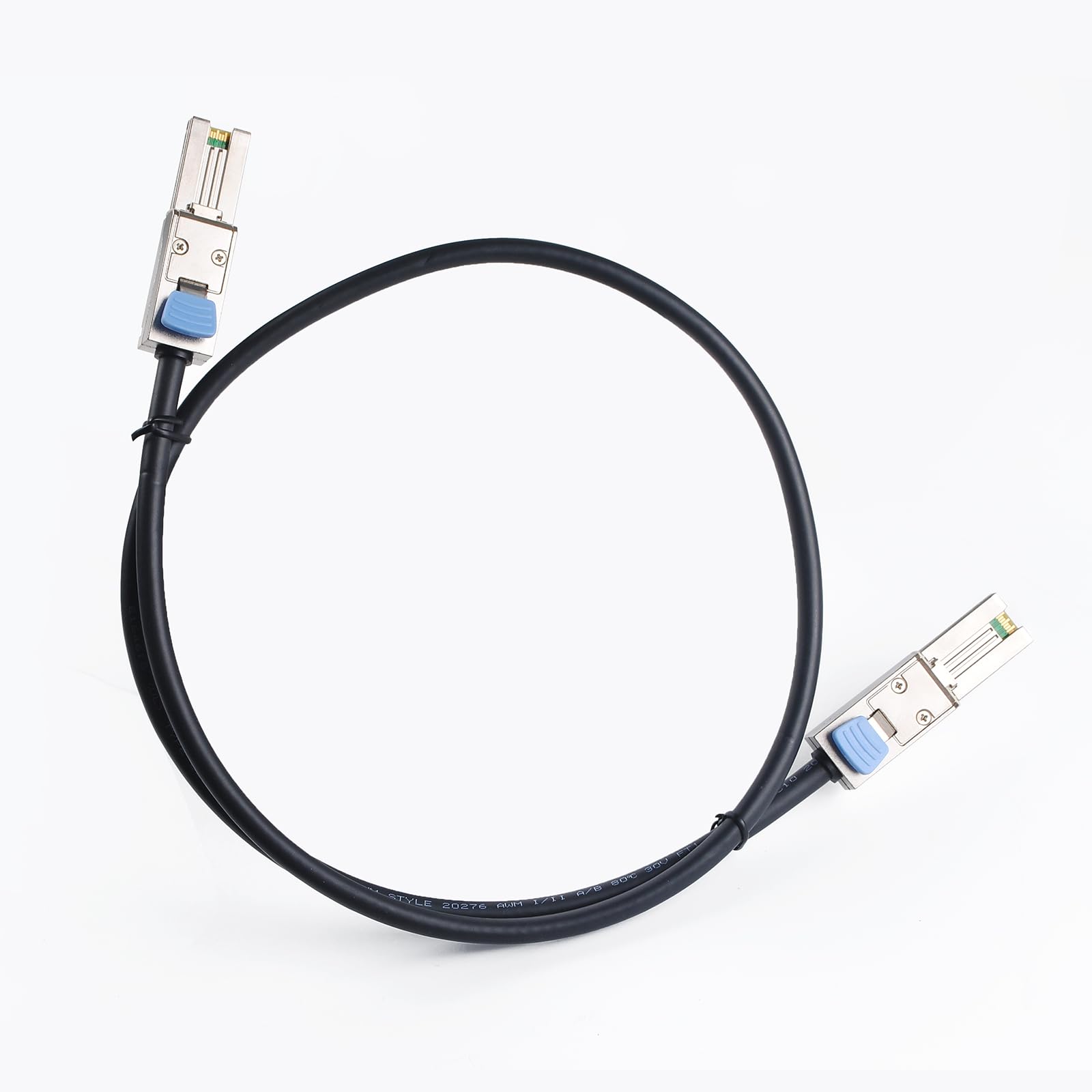 2m External Mini Sas Cable Mini SAS SFF-8088 26P To 4 X SAS SFF-8482 29 Pin With IDE Power Cable SFF-8088 To 4x SFF-8482 Internal HD Cable 2 Meter With Power - View #3