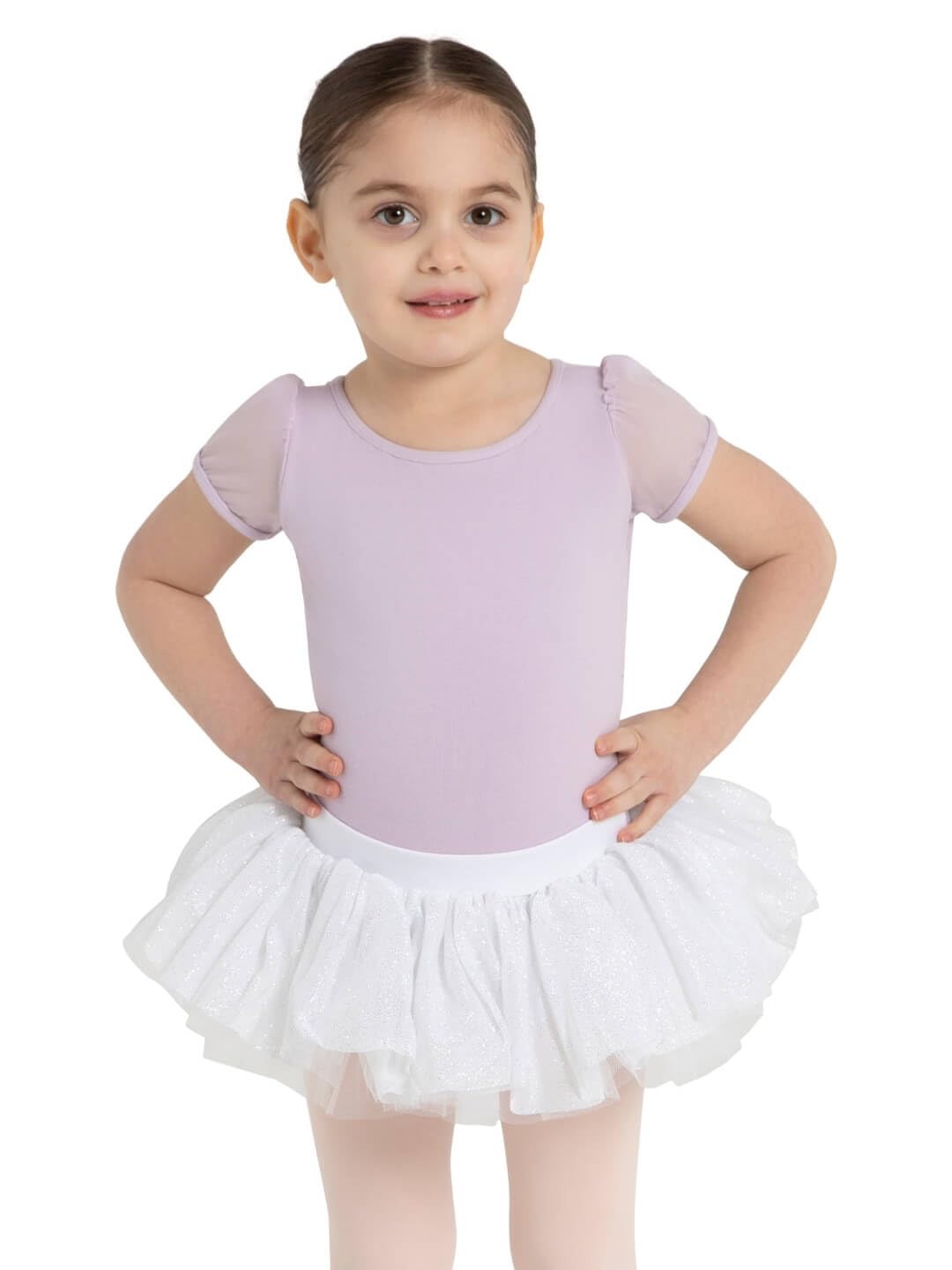 Capezio Women 11310C Glitter Tutu - WHITE, Large