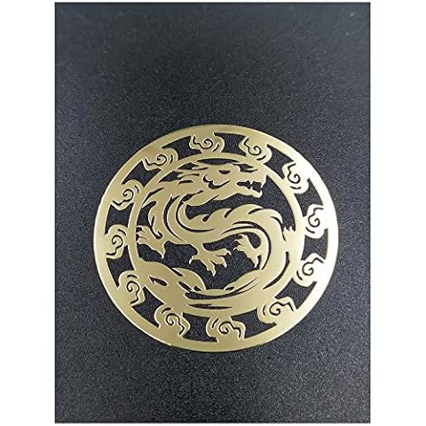 Autocollants dragon chromé HUARONG Cover