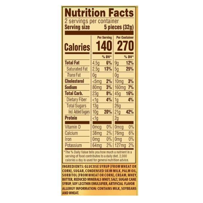 Miniatura 3 de Werther's - Caramelo duro de caramelo original envuelto individualmente, cremoso, suave y liso, caja de golosinas incluida (caramelos cremosos