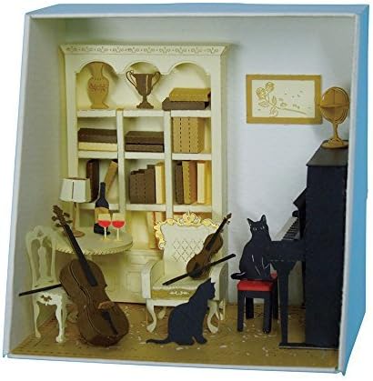 Paper Nano Music Room Building Kit