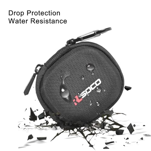 Coque rigide pour écouteurs RLSOCO étui premium robuste Liberty 4 Pro noir