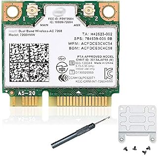 7260HMW 7260ac Wireless LAN Wi-Fi 802.11ac Half Mini PCI-E Card