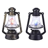 Große Dekoration: Das 1/12 retro Petroleumlampe Design fügt Glück zu Ihrer life.Mini Petroleumlampe kann auch als Dekoration oder Sammlung für das Wohnzimmer und Schlafzimmer genutzt werden