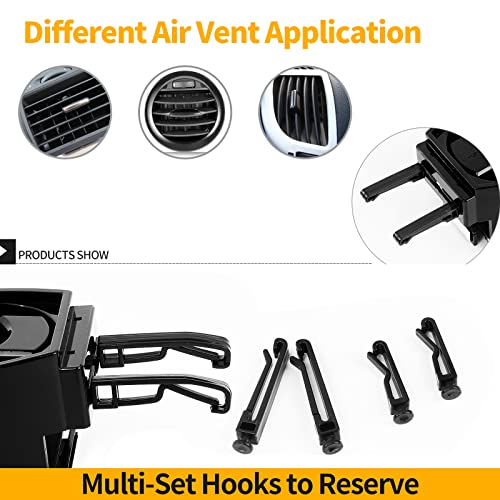 2 In 1 Air Vent Phone Mount Cup Holder Organizer For Car, Universal Drink Bottle Bracket Stand #TOP5