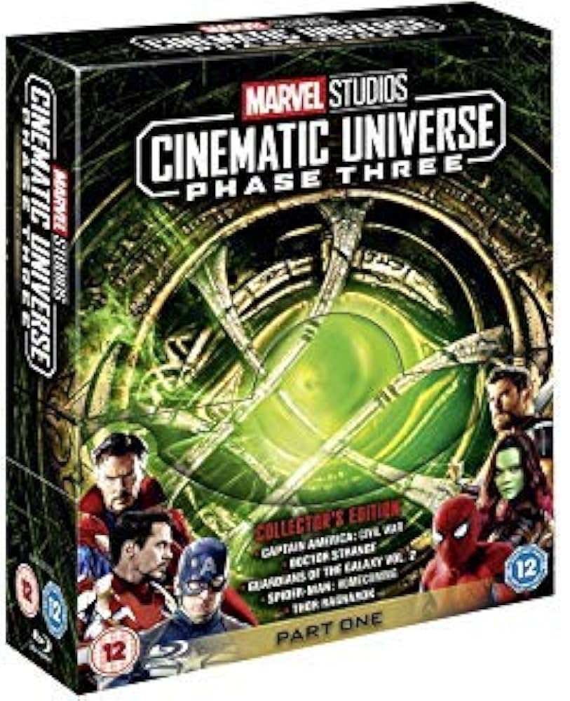MCU MARVEL フェーズ1,2,3 22作品セット　DVD&Blu-ray Amazon.com: Marvel Cinematic Universe - Phase 1,2,3 Complete