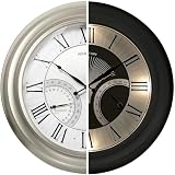 FOUNTAIN DESIGNS 24 Inch Illuminated Outdoor Clock