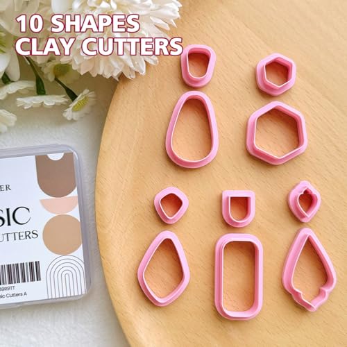 Cortadores de arcilla polimérica para joyería y aretes - Fernando Cortés