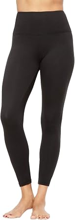 Felina Shapebooster High-Waisted Ankle Length Legging for Women, BLK M