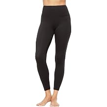 Felina - Shapebooster High-Waisted Ankle Length Leggings for Women - Comfortable Activewear Black, Medium