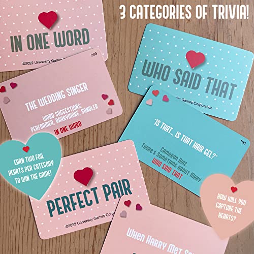 University Games Rom Com Team Trivia Game, Your Favorite Romantic Comedy Movies In A Party Game, Perfect For Date Nights And Girls Nights, For Ages 12 And Up And 4 Or More Players #TOP4