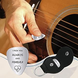 CREATCABIN 2 médiators de Guitare I Pick You Always and Forever Cadeau Musical Médiator de Guitare Électrique pour… - Les Beatles, Paul McCartney, John Lennon, RIngo Starr, George Harrison CREATCABIN 2 médiators de Guitare I Pick You Always and Forever Cadeau Musical Médiator de Guitare Électrique pour… – Image 6