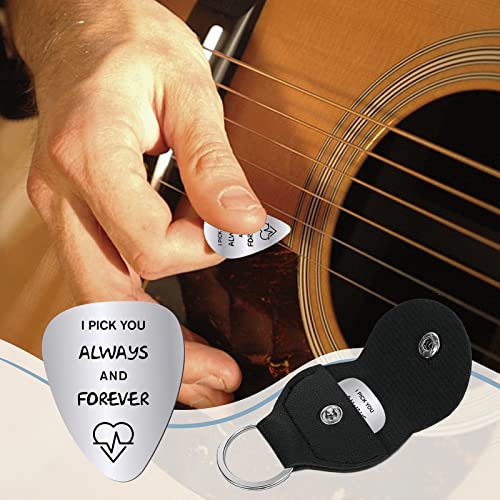CREATCABIN 2 médiators de Guitare I Pick You Always and Forever Cadeau Musical Médiator de Guitare Électrique pour… - Les Beatles, Paul McCartney, John Lennon, RIngo Starr, George Harrison CREATCABIN 2 médiators de Guitare I Pick You Always and Forever Cadeau Musical Médiator de Guitare Électrique pour… – Image 7
