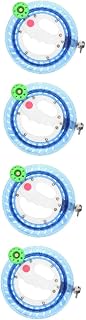 Abaodam 4pcs Pulley Kite Reel Winder Kite Runner Reel Large Kite Reel Kite Flying Line Winder Portable Kite