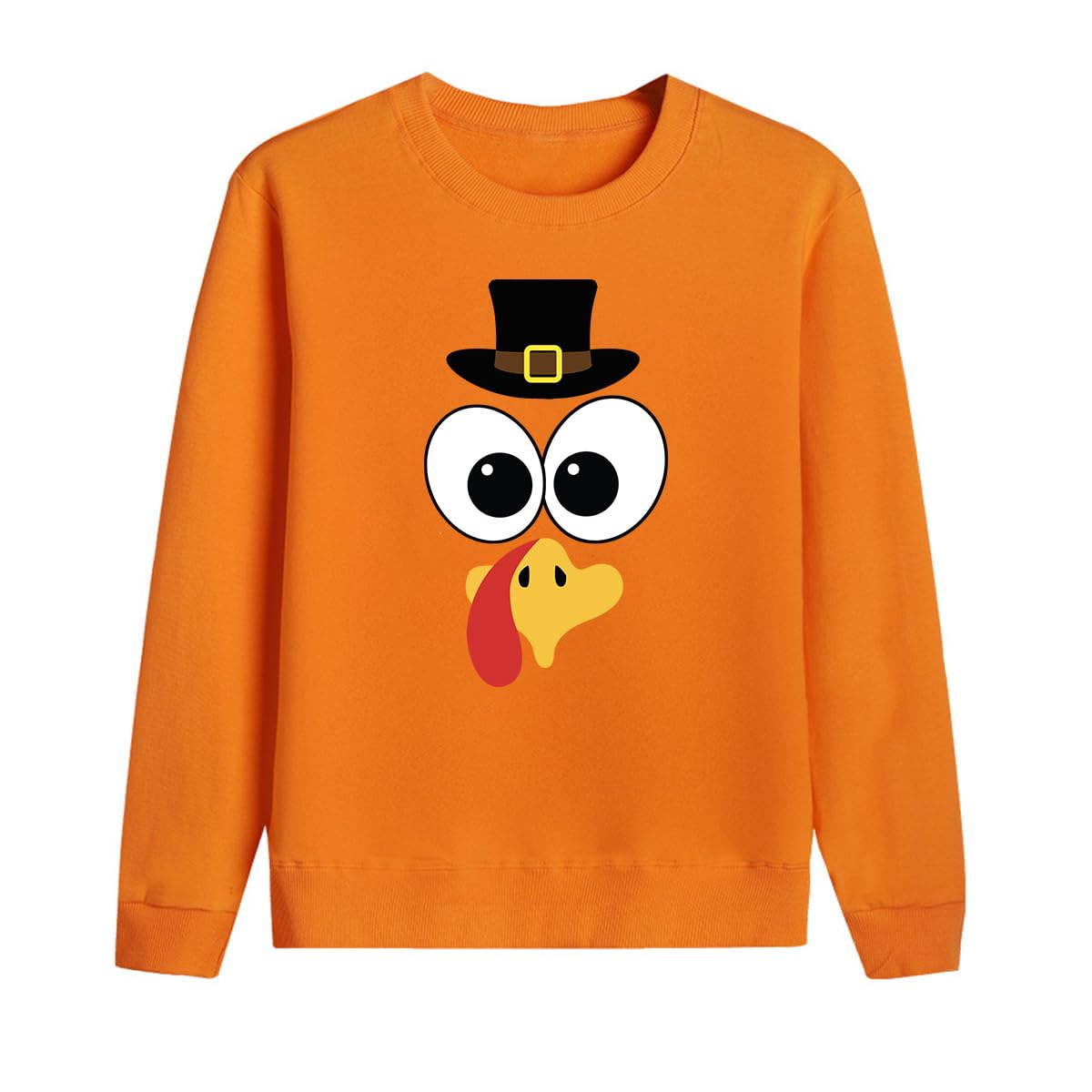 Goengmo Thanksgiving Sweatshirt Toddler Boy Girl Gobble Turkey Long Sleeve T Shirts 1-10 Years
