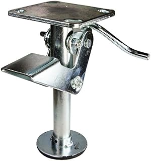 8 Inch Kickbar Floor Truck Lock - 4" x 4.5" Top Plate Service