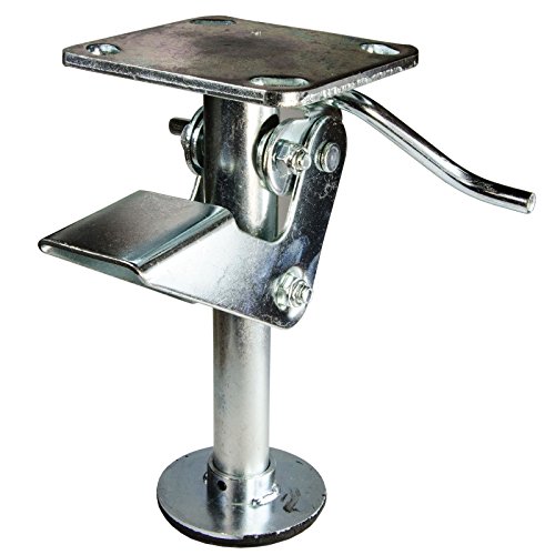 8 Inch Kickbar Floor Truck Lock - 4" x 4.5" Top Plate Service